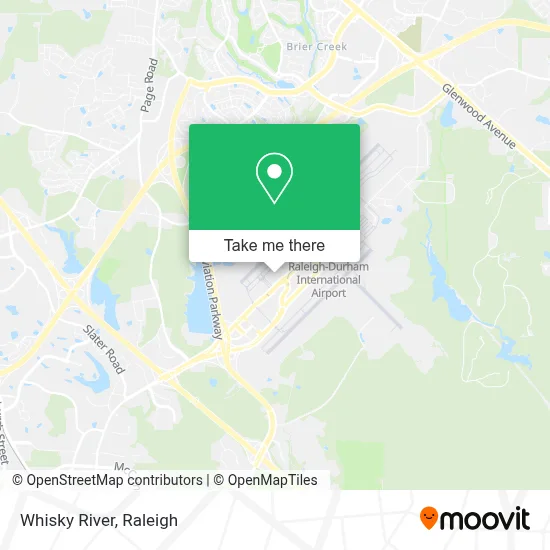 Whisky River map