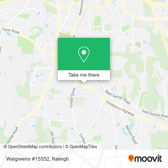 Walgreens #15552 map