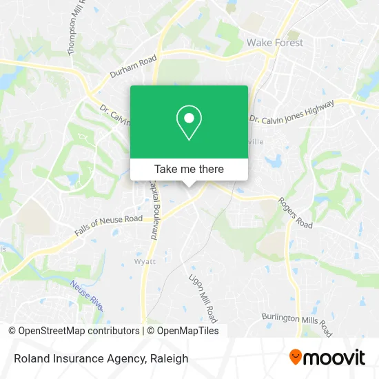Roland Insurance Agency map