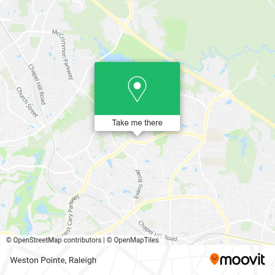 Weston Pointe map