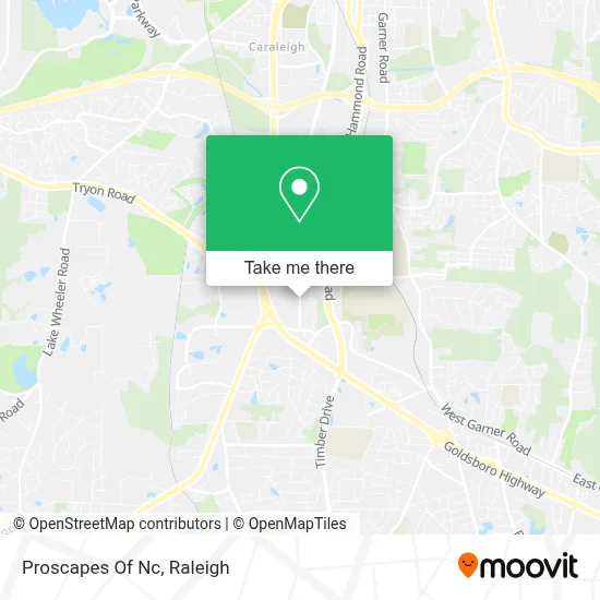 Proscapes Of Nc map