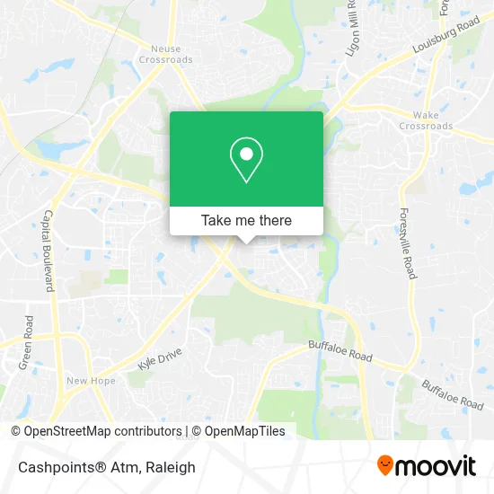 Cashpoints® Atm map