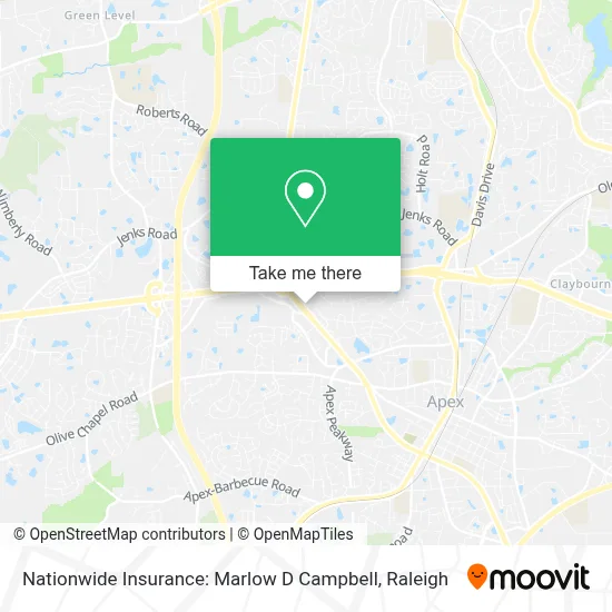 Nationwide Insurance: Marlow D Campbell map