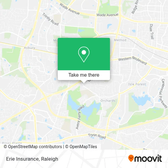 Erie Insurance map