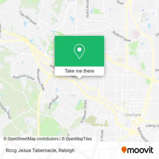 Rccg Jesus Tabernacle map