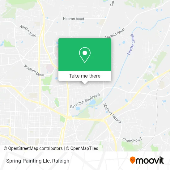 Spring Painting Llc map