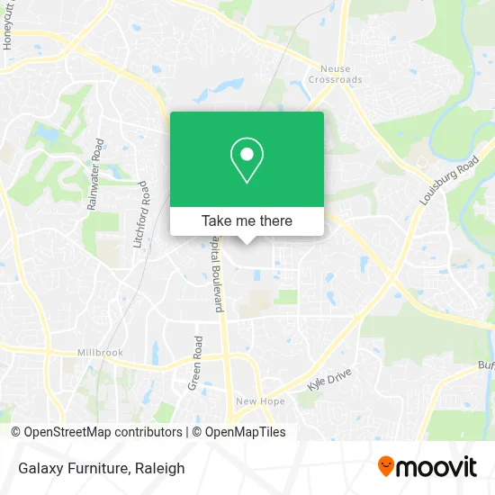 Galaxy Furniture map