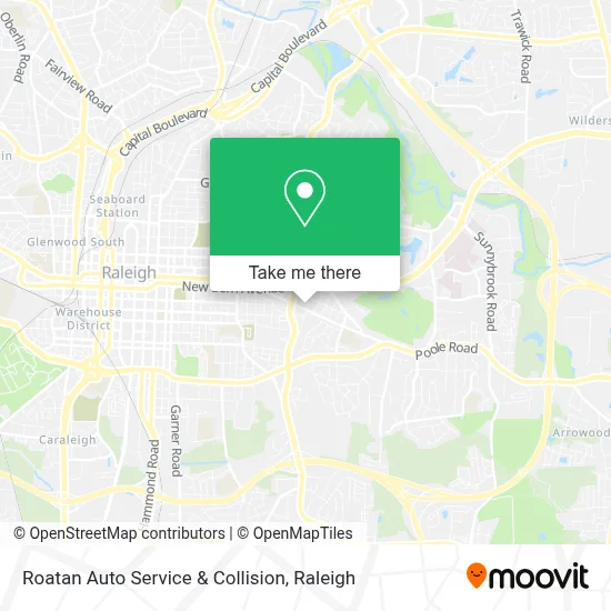 Roatan Auto Service & Collision map