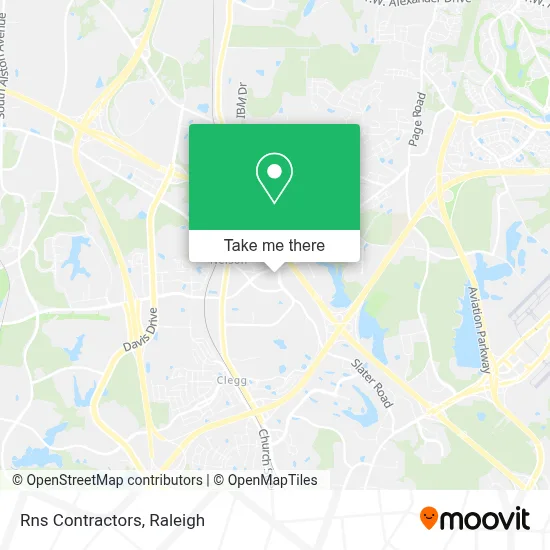 Rns Contractors map