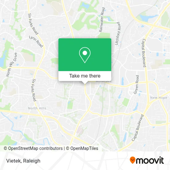 Vietek map