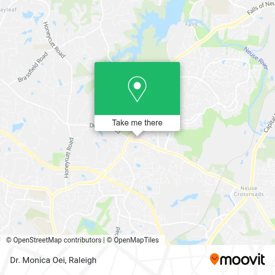 Dr. Monica Oei map