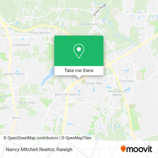 Nancy Mitchell Realtor map