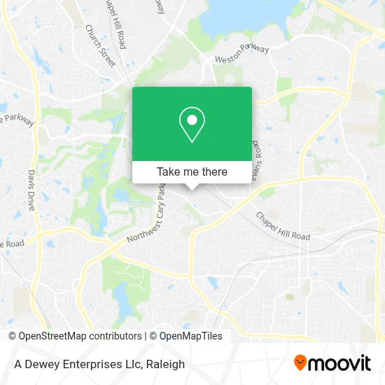 A Dewey Enterprises Llc map
