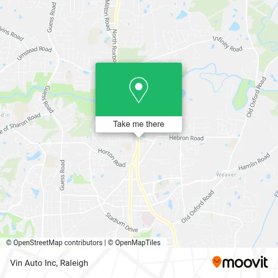 Vin Auto Inc map