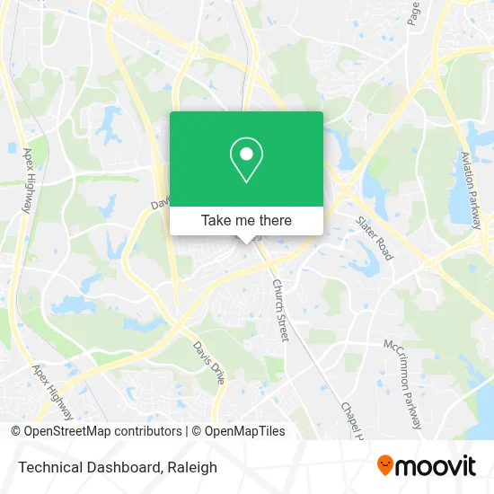 Technical Dashboard map