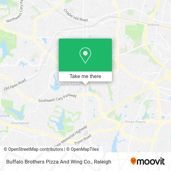 Buffalo Brothers Pizza And Wing Co. map