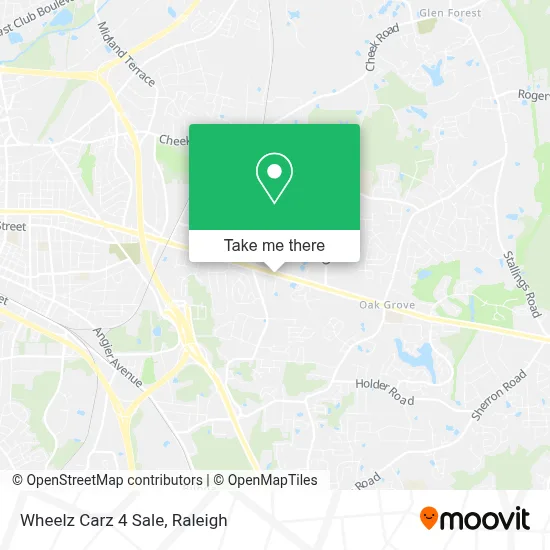 Wheelz Carz 4 Sale map