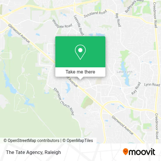 The Tate Agency map