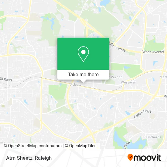 Atm Sheetz map