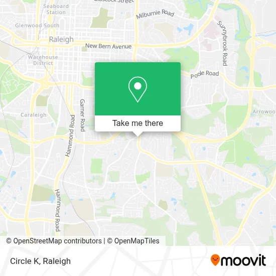 Circle K map