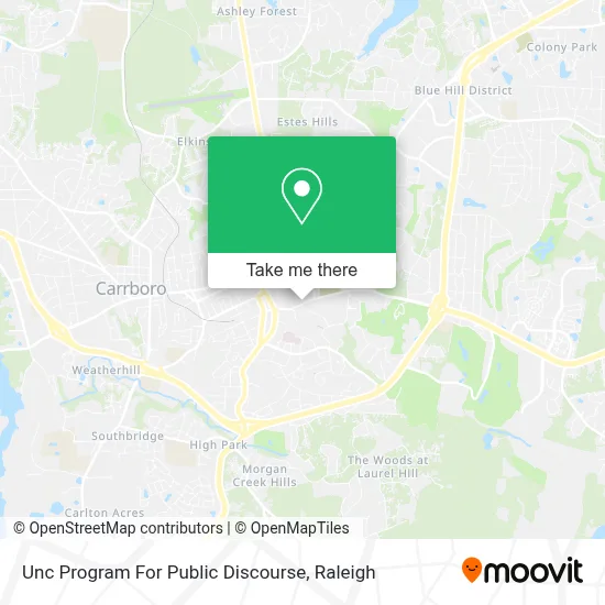 Unc Program For Public Discourse map