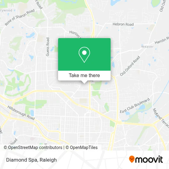 Diamond Spa map