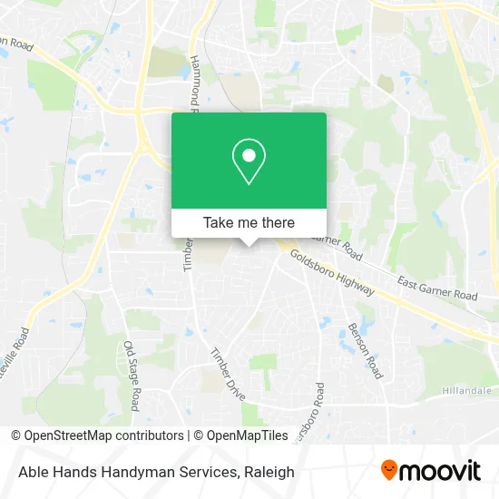 Able Hands Handyman Services map