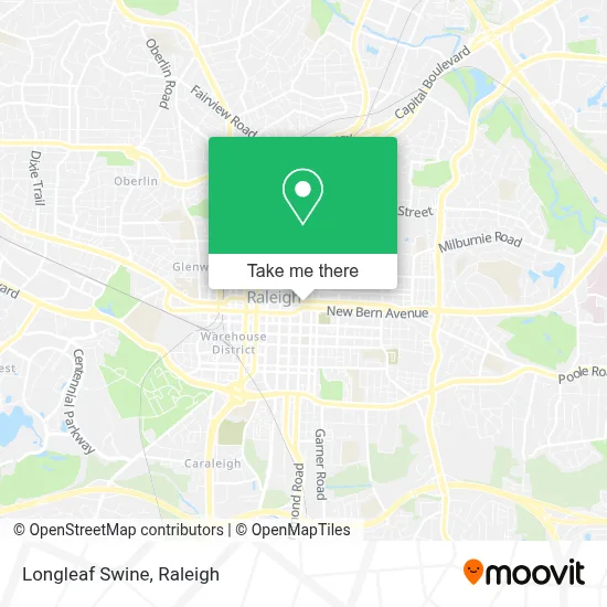 Longleaf Swine map