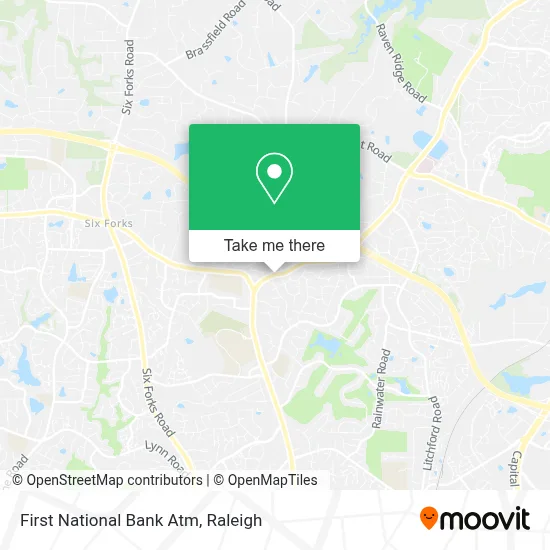First National Bank Atm map