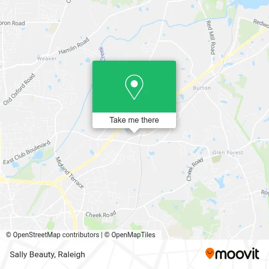 Sally Beauty map