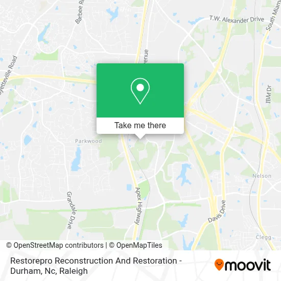 Restorepro Reconstruction And Restoration - Durham, Nc map