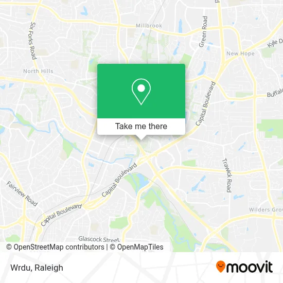 Wrdu map
