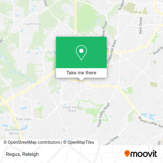 Regus map