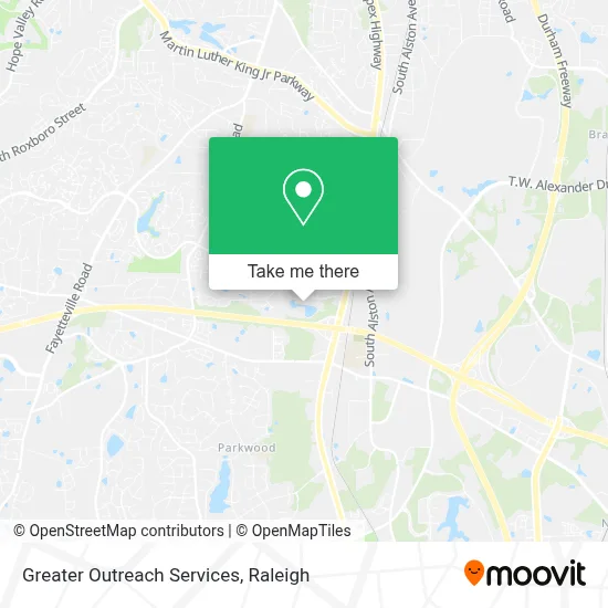 Greater Outreach Services map