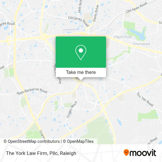 The York Law Firm, Pllc map