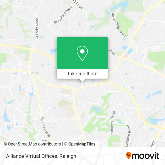 Alliance Virtual Offices map