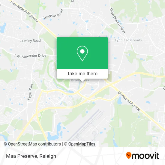Maa Preserve map