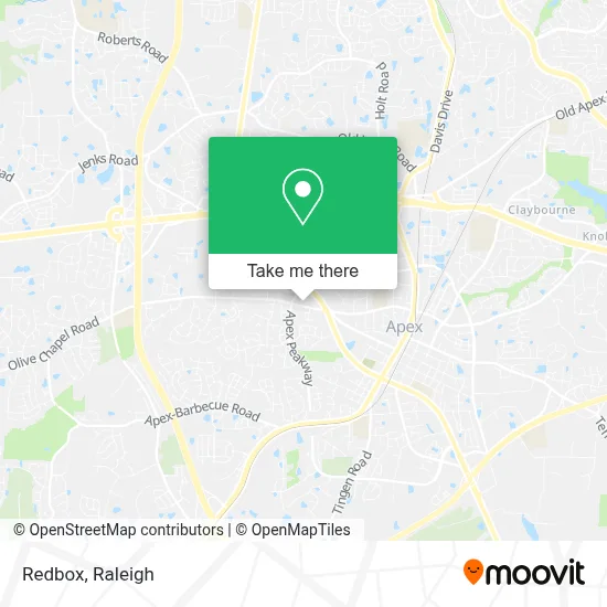 Redbox map
