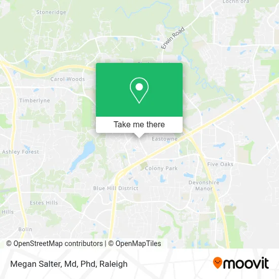 Megan Salter, Md, Phd map