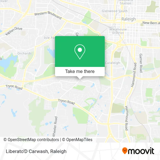 Liberato'D Carwash map