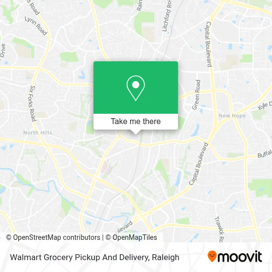 Walmart Grocery Pickup And Delivery map