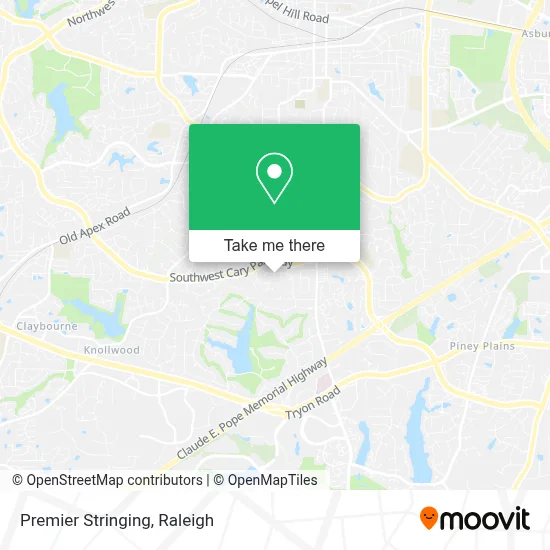Premier Stringing map