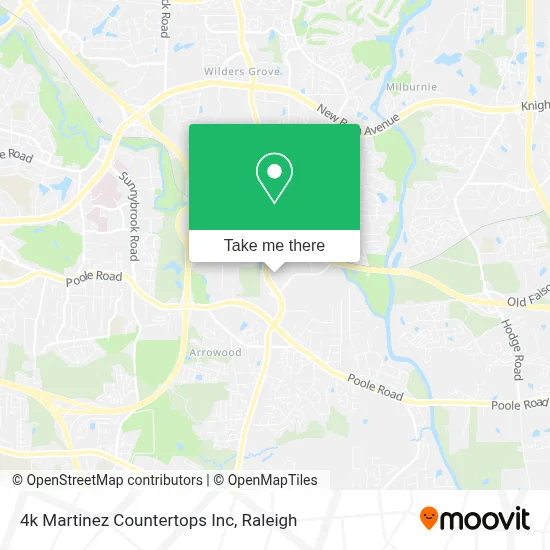 4k Martinez Countertops Inc map