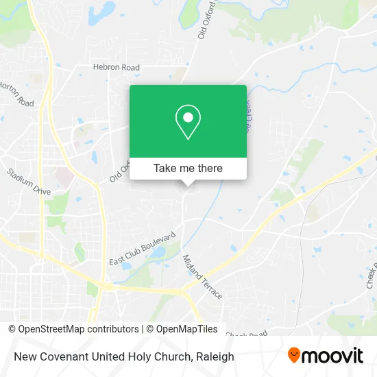 New Covenant United Holy Church map