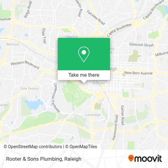 Rooter & Sons Plumbing map