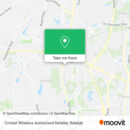 Cricket Wireless Authorized Retailer map