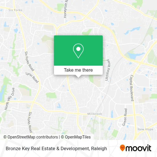 Bronze Key Real Estate & Development map