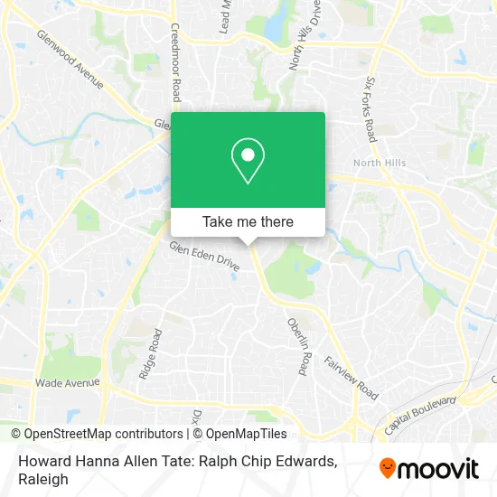 Howard Hanna Allen Tate: Ralph Chip Edwards map
