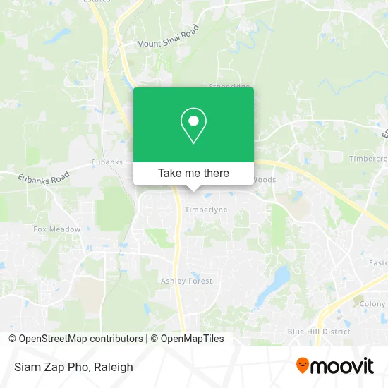 Siam Zap Pho map