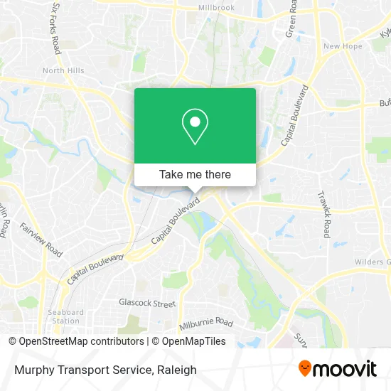 Murphy Transport Service map
